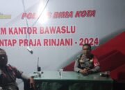 Polres Bima Kota Tingkatkan Pengamanan di Kantor KPU dan Bawaslu