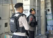 Cegah Guankamtibmas, Satgas Preventif OMP Rinjani Polres Bima Intensifkan Patroli Pengamanan di Gudang Logistik KPU