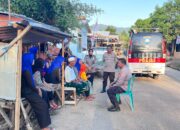 Sat Binmas Polres Bima Kota Gelar Giat Jumat Curhat di Kelurahan Lampe, Rasanae Timur