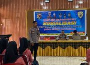 Tingkatkan Animo Pendaftaran SDM Polres Bima Laksanakan  Sosialisasi Penerimaan Anggota Polri  T.A. 2025 di SMAN 1 Woha