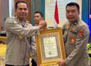 Polres Bima Kota Raih Penghargaan IKPA Terbaik dari Kapolri