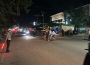 Cegah Fatalitas Lalulintas di Arus Balik Lebaran, Pos PAM Operasi Ketupat Rinjani Polres Bima Laksanakan Gatur Lalin