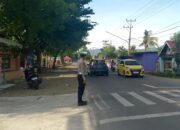 Pelayanan Ikhlas, Satlantas Polres Bima Laksanakan Rawan Pagi di  Simpang Jalan dan Sekolahan