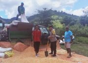 Bhabinkamtibmas Polsek Monta Bantu Penggilingan Jagung Milik Warga Binaan dalam Program Ketahanan Pangan Nasional