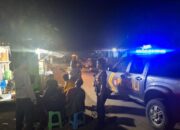 Patroli KRYD Malam Hari, Polsek Woha Imbau Warga Jaga Kamtibmas dan Cegah Potensi Kriminalitas