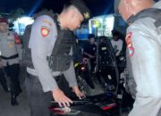 Cegah Aksi Premanisme dan Berandal Jalanan Gabungan Piket Fungsi Polres Bima, Gelar Patroli KRYD