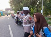 Satlantas Polres Bima Kota Laksanakan Kegiatan Rawan Pagi, Wujudkan Kamseltibcarlantas yang Aman dan Lancar