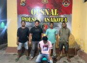 Tim Opsnal Polsek Asakota Gerak Cepat Amankan Terduga Pelaku Pembacokan di Jatibaru Timur